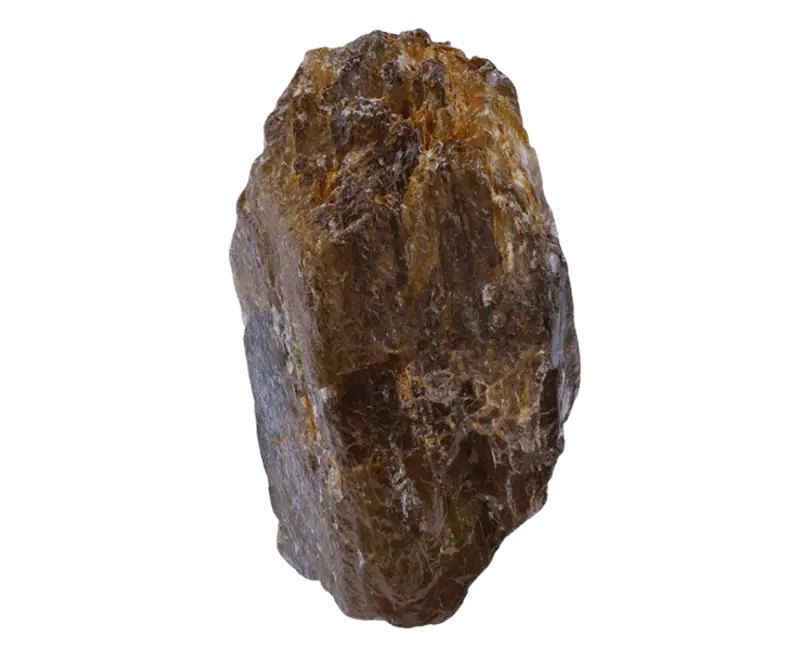 Andalusit - Heilstein, Nahaufnahme einer typischen Probe