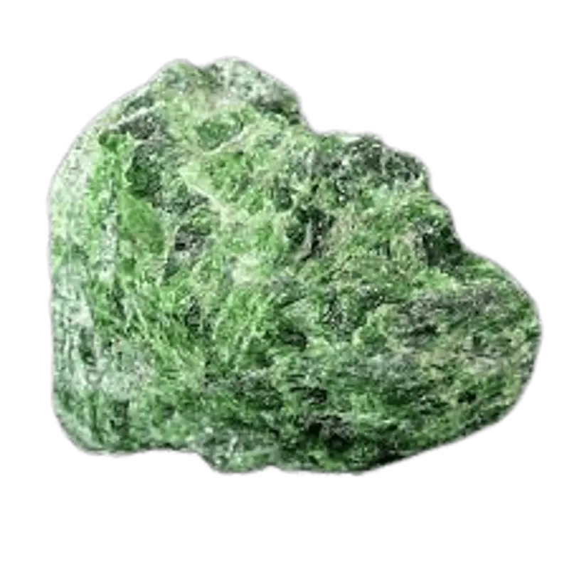 Chromdiopsid - Heilstein