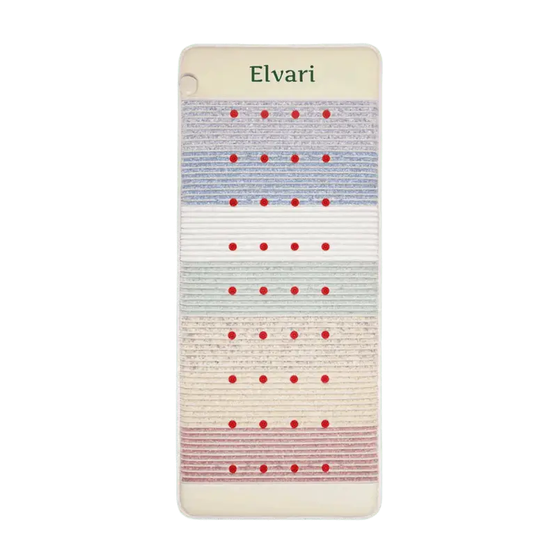 Elvari Kristallmatte 2.0 mit sieben Kristallzonen und Controller Pro