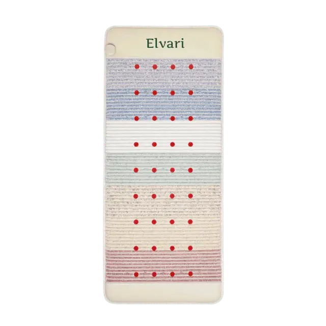 Elvari Kristallmatte 2.0 mit sieben Kristallzonen und Controller Pro