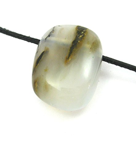 Amaryllis Trommelstein gebohrt Opal Chrysopal 2,5-3 cm