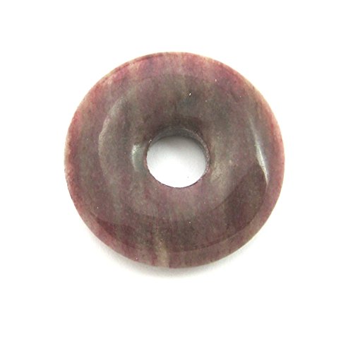 Amaryllis Donut Piemontit-Quarz 30 mm